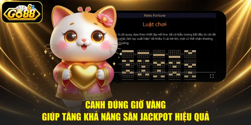 Canh đúng giờ vàng giúp tăng khả năng săn jackpot hiệu quả